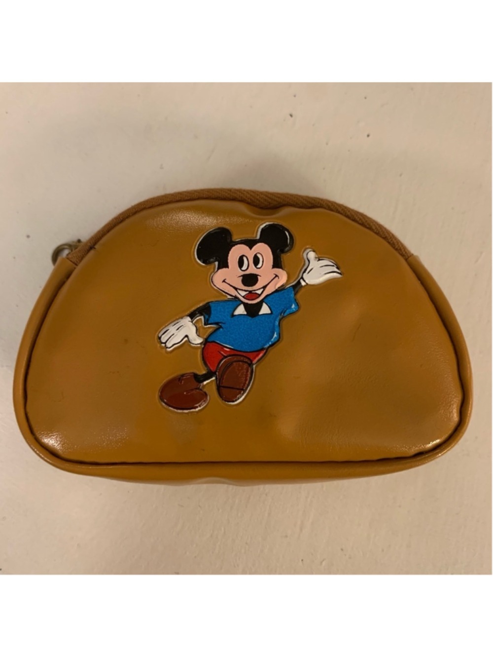 Mickey Mouse vintage Coin Purse Brown